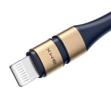 Baseus BMX MFI Cable Durable Nylon Braided Wire USB Type C PD 18W Lightning 1.2m golden (CATLSJ-AV3)