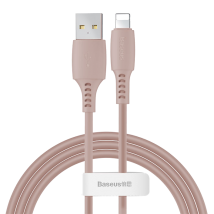 BASEUS CABLE USB / LIGHTNING 2.4A 1.2M Pink (CALDC-04)