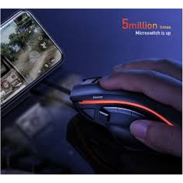 Baseus Gamo 9 Programmable Buttons Gaming Mouse black (GMGM01-01 ...