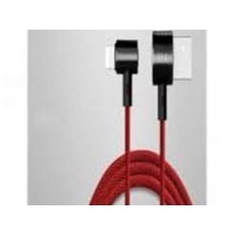 Baseus Lightning C-shaped Light indicatior Intelligent power-off Cable 2.4A 1m red (CALCD-09)