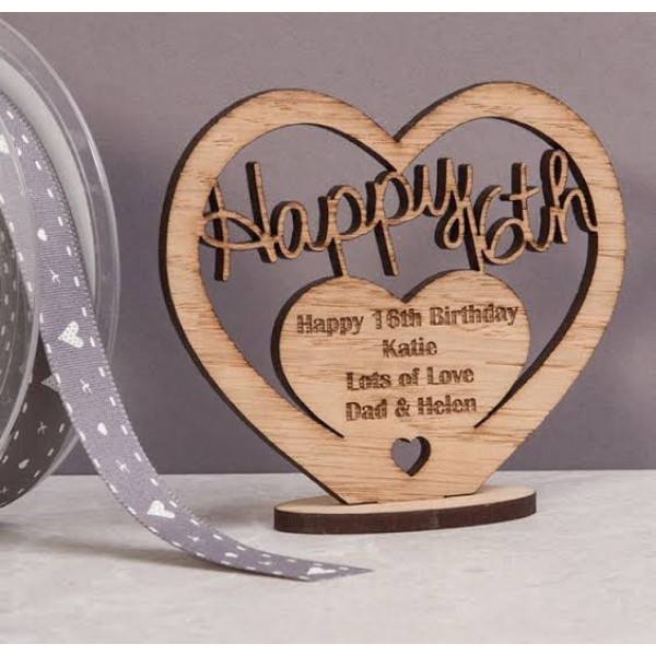Personalized Heart Shape Anniversary Frame for your loved ones