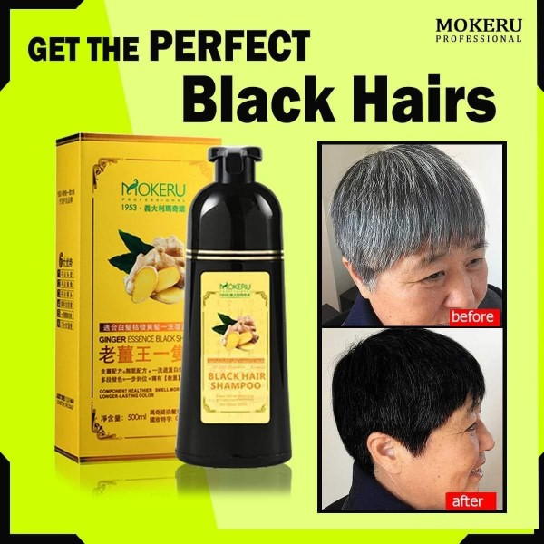 Mokeru Dye Hair Color Shampoo