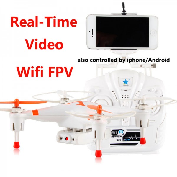 Cheerson CX-30W Wi-Fi FPV Quadcopter Orange 