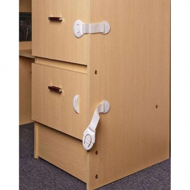 Pack Of 8 Child Safety Locks For Drawers Cabinet And Doors