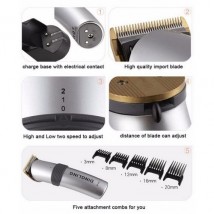 Dingling Rechargeable Cordless Hair Trimmer - RF-609 - Silver