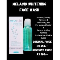 Melacid Whitening Face Wash Instant Fairness