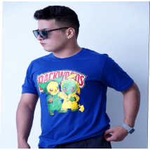 Backwoods Pikachu Printed T Shirt In Small