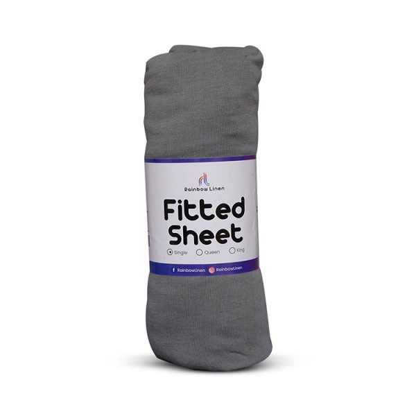 Fitted bed Sheet mattress protector Jersey Stretch Fabric Pack Of Three