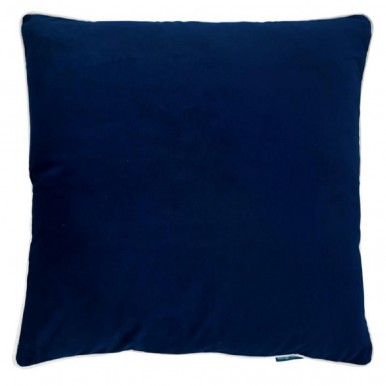 Jumbo 4 Seater (2+1+1) Sofa Cover in Dark Blue with Cushion Cover