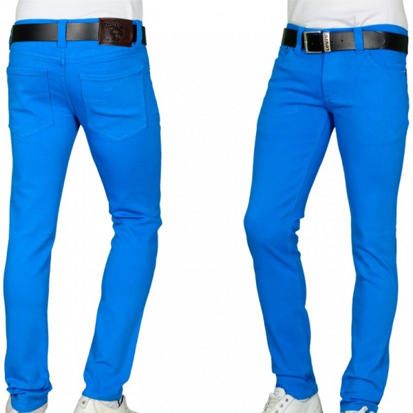 royal blue denim pants