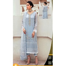 Heavy embroidered party wear dress for women