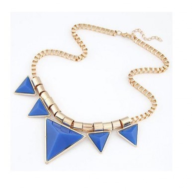 Geometry Triangle Nacklace For Her A101