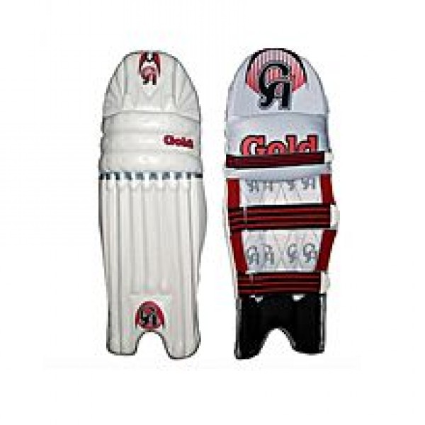 CA Gold Cricket Pads - White