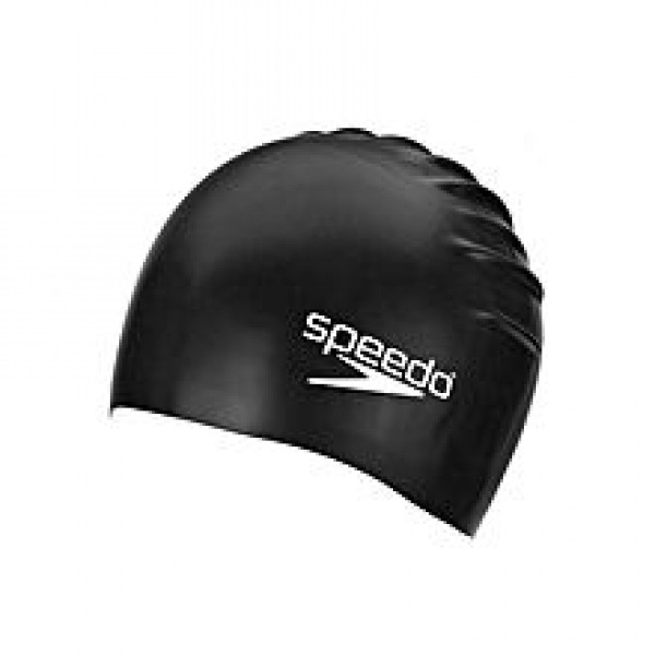 Speedo Silicone Cap - Black