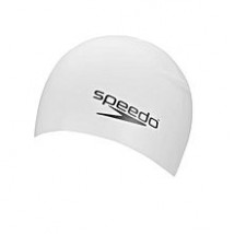 Speedo Silicone Cap - White