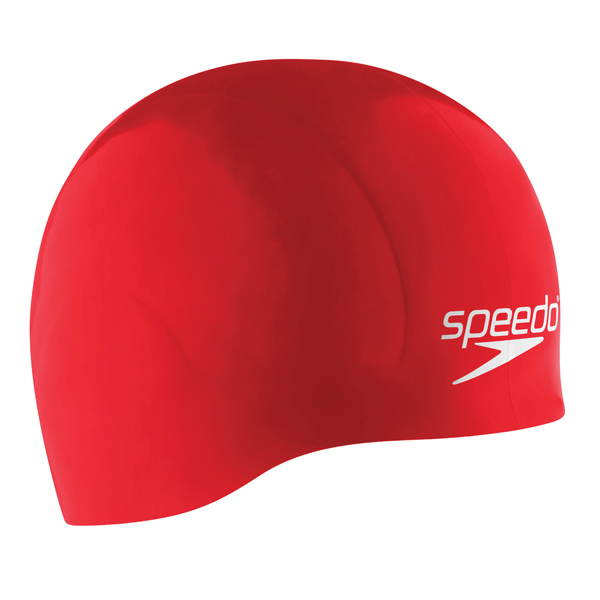 Speedo Silicone Swim Cap - Red Original