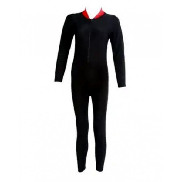 Bodysmart Full Swimming Suit Women - Plain (Black)