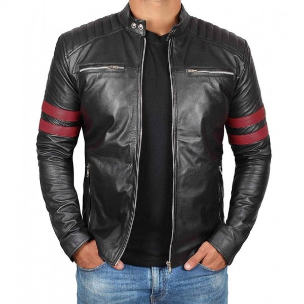 Buy Black Lamb Leather Jacket online in Pakistan | Buyon.pk
