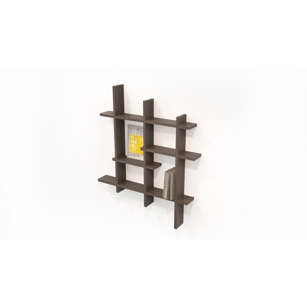 4 Layer Intersecting Wall Shelf (WS128)