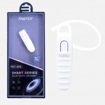 Faster - Smart Series BT Headset - FBT-005 - White