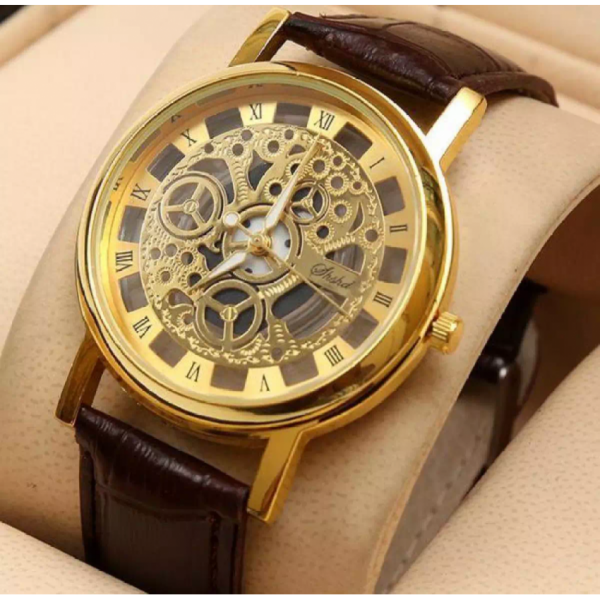 Buy Branded Style Elegant high quality watch for men with brown strap