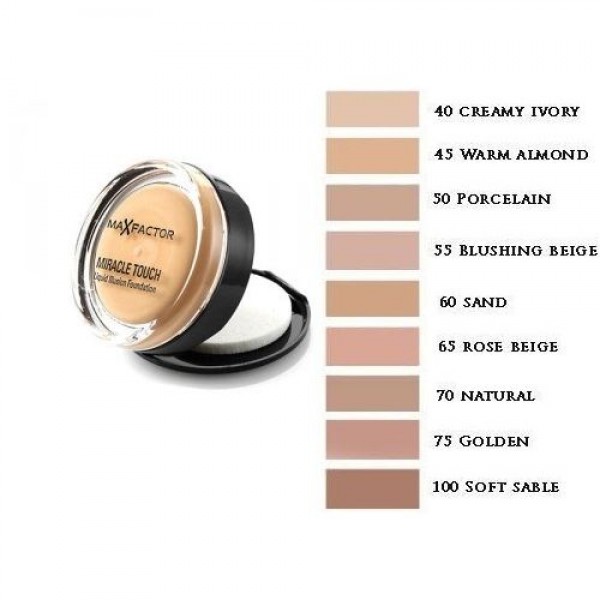 max factor creamy ivory miracle touch