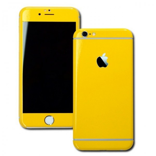Iphone 6s Yellow skin Wrap