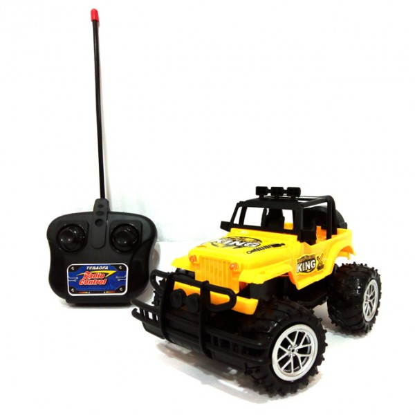 RC  KING SPORTS JEEP  YELLOW
