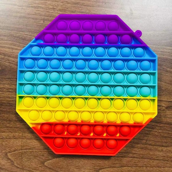 Big Size Push PopIt Bubble Fidget Pop It Silicone Toy 20 cm