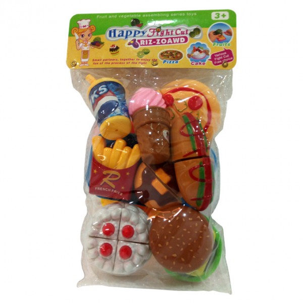 HAPPY MEAL CUTTING PLASTIC TOY for KIDS