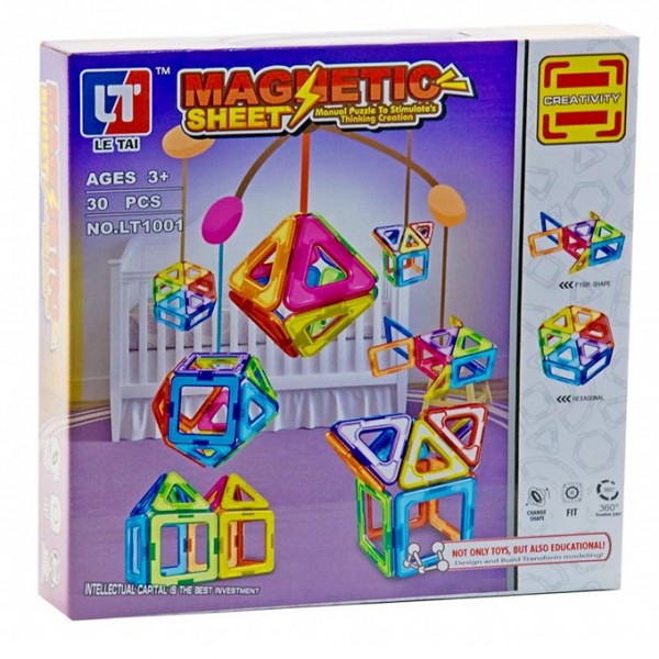 Shapes Puzzle Plastic 30 pcs Buyon.pk