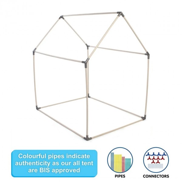 Marvel Avengers PVC Vinyl Plastic Tent House Jumbo Size With Connectors