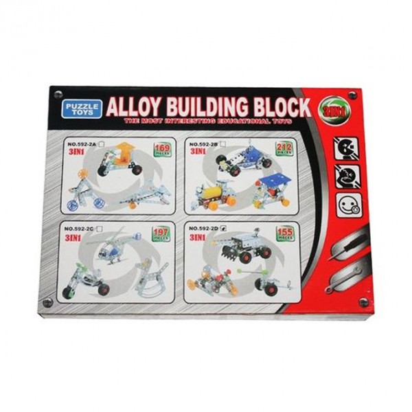 Mechanics Building Set (3 In 1 Models) - Buyon.pk
