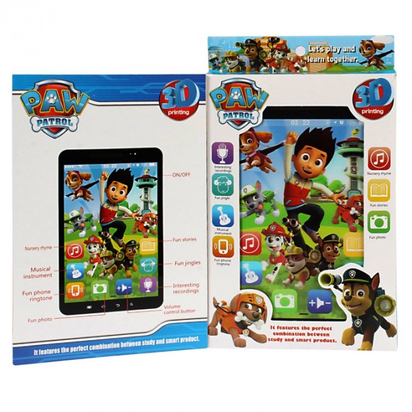 Paw Patrol 3D Tablet For kids Buyon.pk