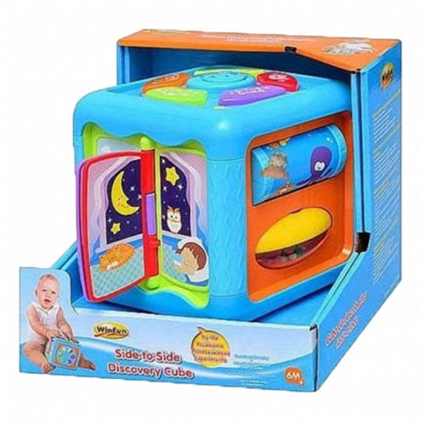 WINFUN - SIDE TO SIDE DISCOVERY CUBE for KIDS