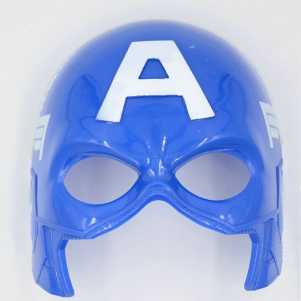 Captain America - Plastic Mask Helmet