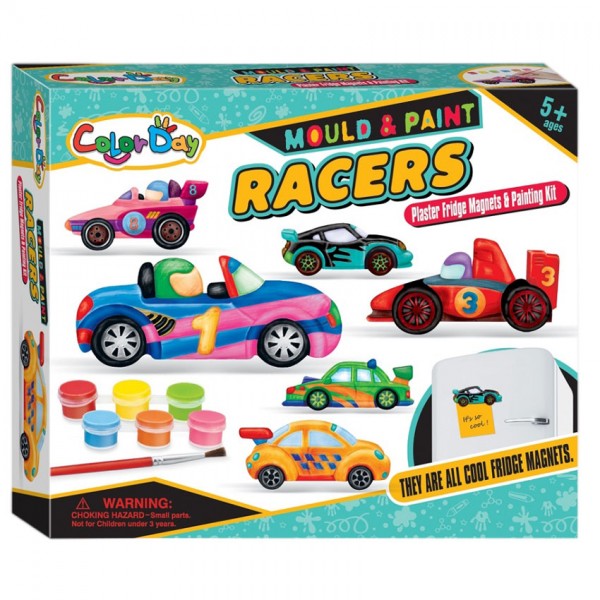 MOULD and PAINT TOY - RACERS