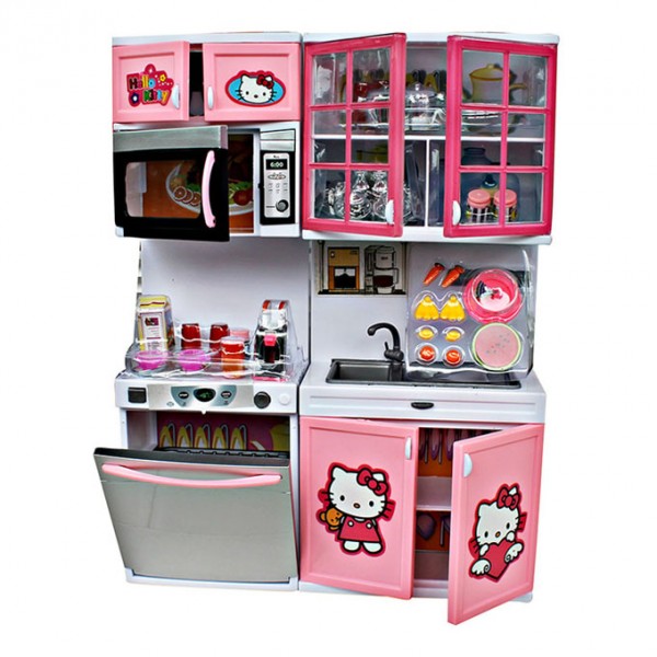 Hello Kitty Modern Kitchen