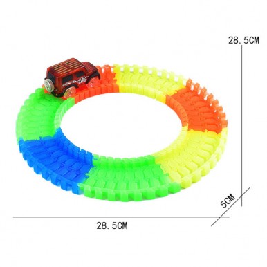 Colorful Track - Jeep Truck Track Set for Kids