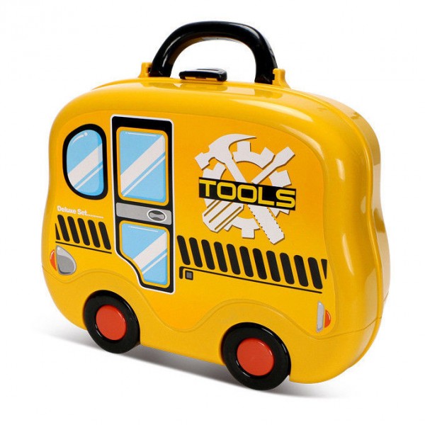 Buy Construction Tools Pretend Play Set Briefcase Yellow online in