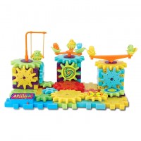 Funny Educational Blocks with Gears and Interlocking Puzzles - 81 Pieces