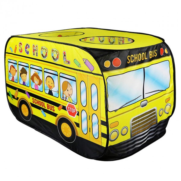 School Bus Pop Up Foldable Play Tent - 45 inches