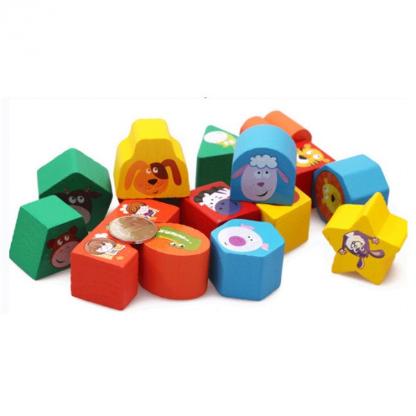 Buy Cartoon Shapes Sorting Intelligence Learning Box for Toddlers
