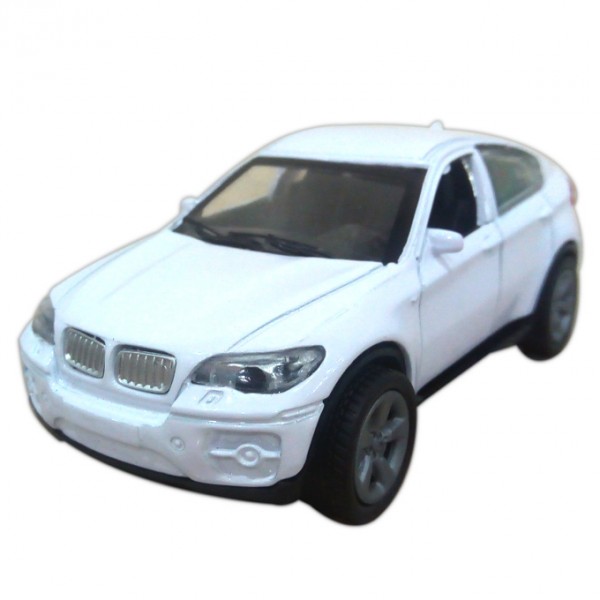 BMW Scaled Model Metal Pull Back Die Cast - White