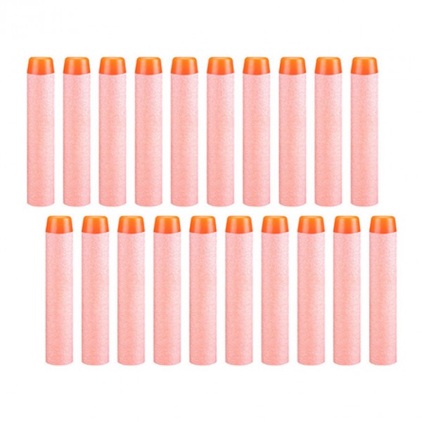Nerf Soft Dart Orange Foam Bullets - 20 pcs