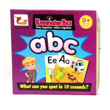 ABC Knowledge Box - Educational Learning Cards Game