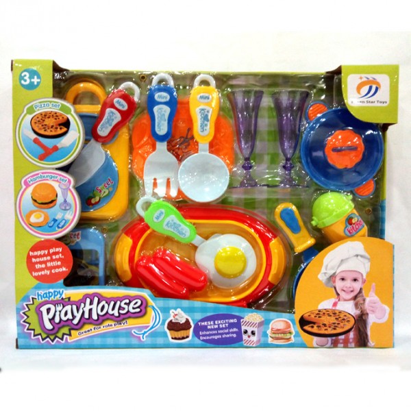 Happy Household Lounge & Kitchen Play Set