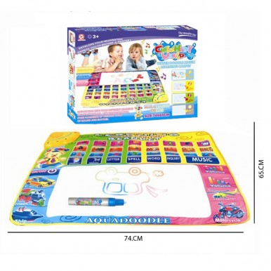 Aquadoodle English Learning Musical Mat with Sounds & Spellings - 2.5 ft