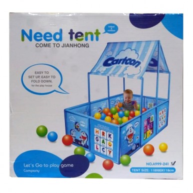 Need Tent: Doraemon PVC Ball Pit Play House - 4 ft