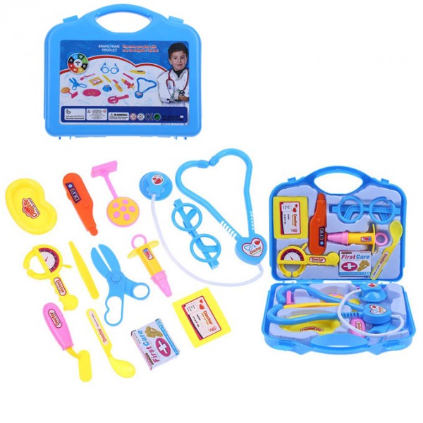 Little Doctor Set Briefcase for Kids in Blue Colour